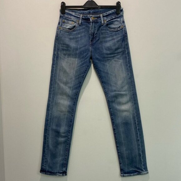 Levi’s Jeans Straight Leg Blue Jeans Size 30 TALL - Picture 2 of 11